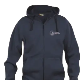 Pull zippé bleu - Le Cercle des Nageurs de Villard de Lans